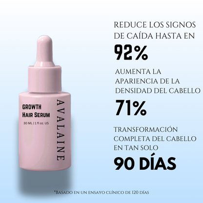 El suero original para el crecimiento del cabello