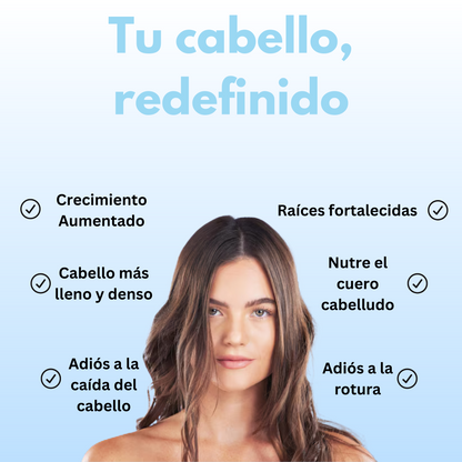 El suero original para el crecimiento del cabello